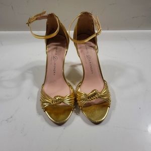 wrapped heel sandals